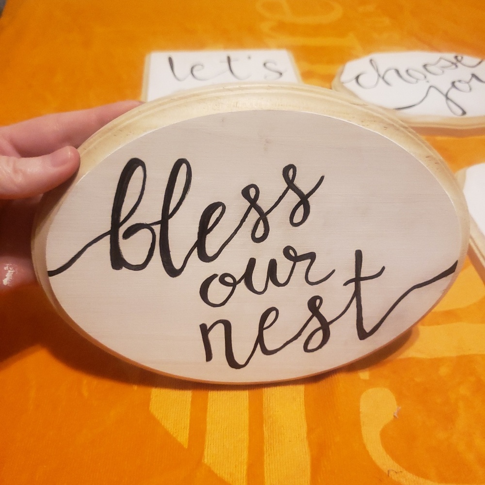 Wooden wall decor